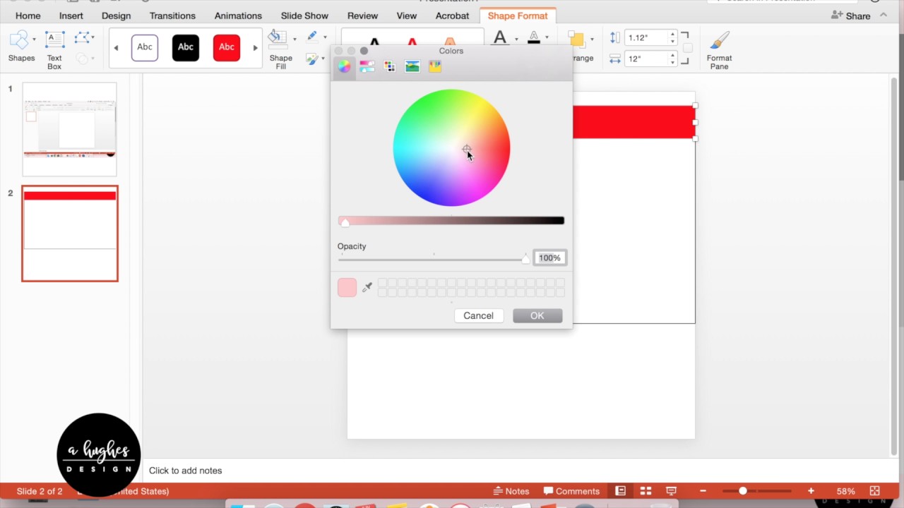 How To Create A Custom Desktop Background in PowerPoint