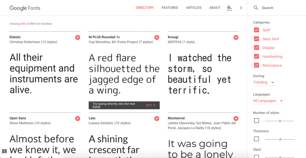 9 Best Places to Find Fonts: Google Fonts