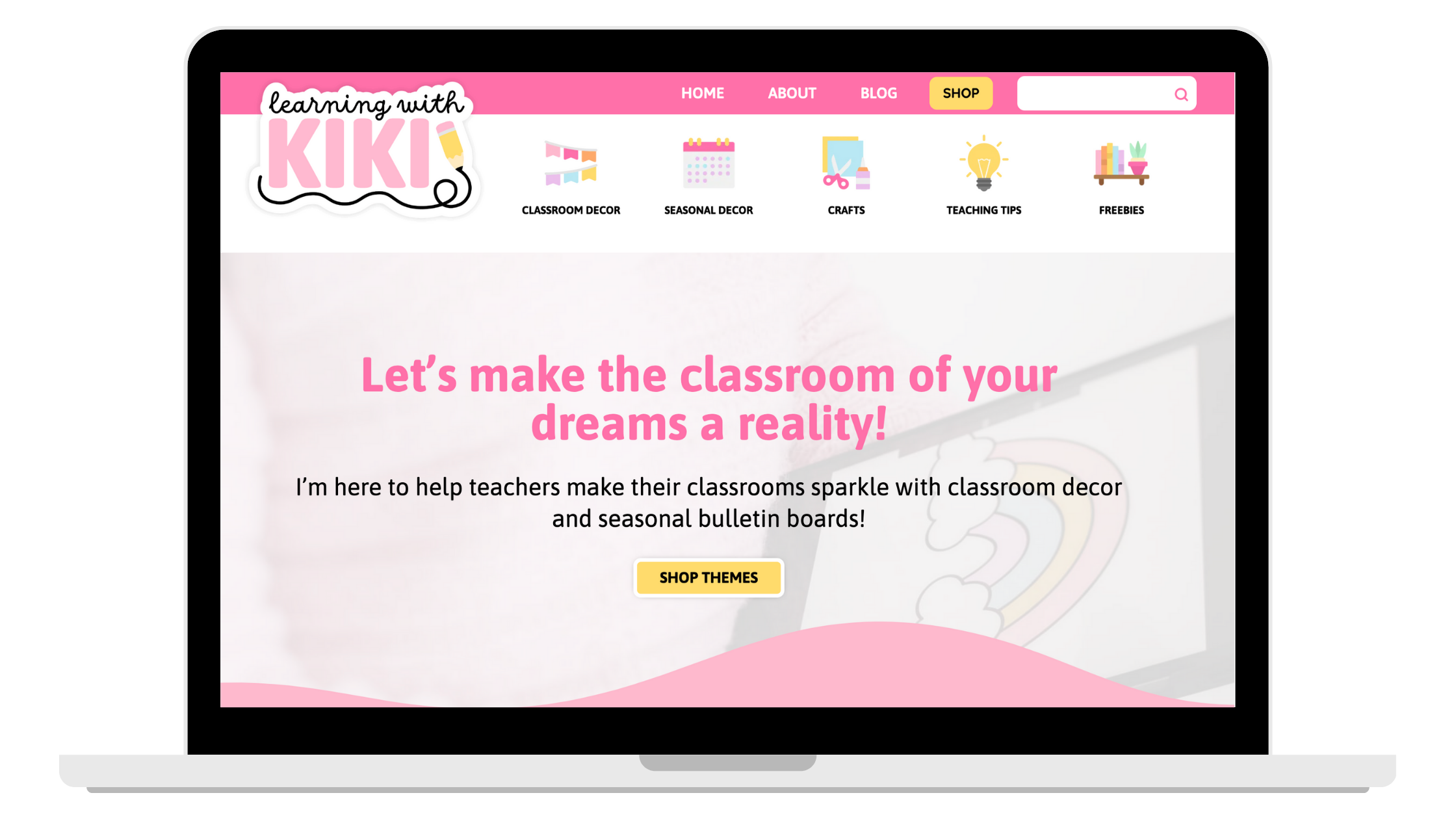 Learning With Kiki WordPress Design